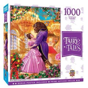 Beauty and the Beast Fairytale Puzzle 1000 piece Jigsaw Puzzle 26.75 x 19.25